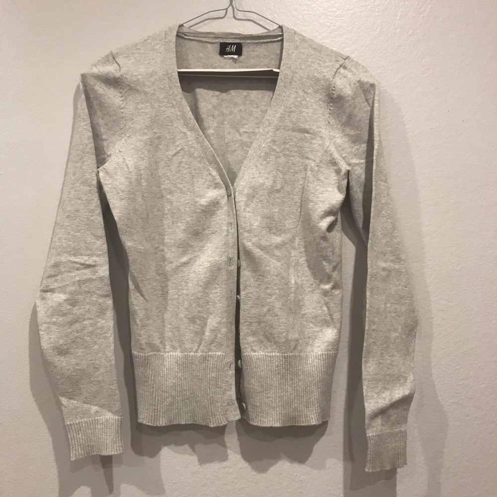 H&M Grey Cardigan